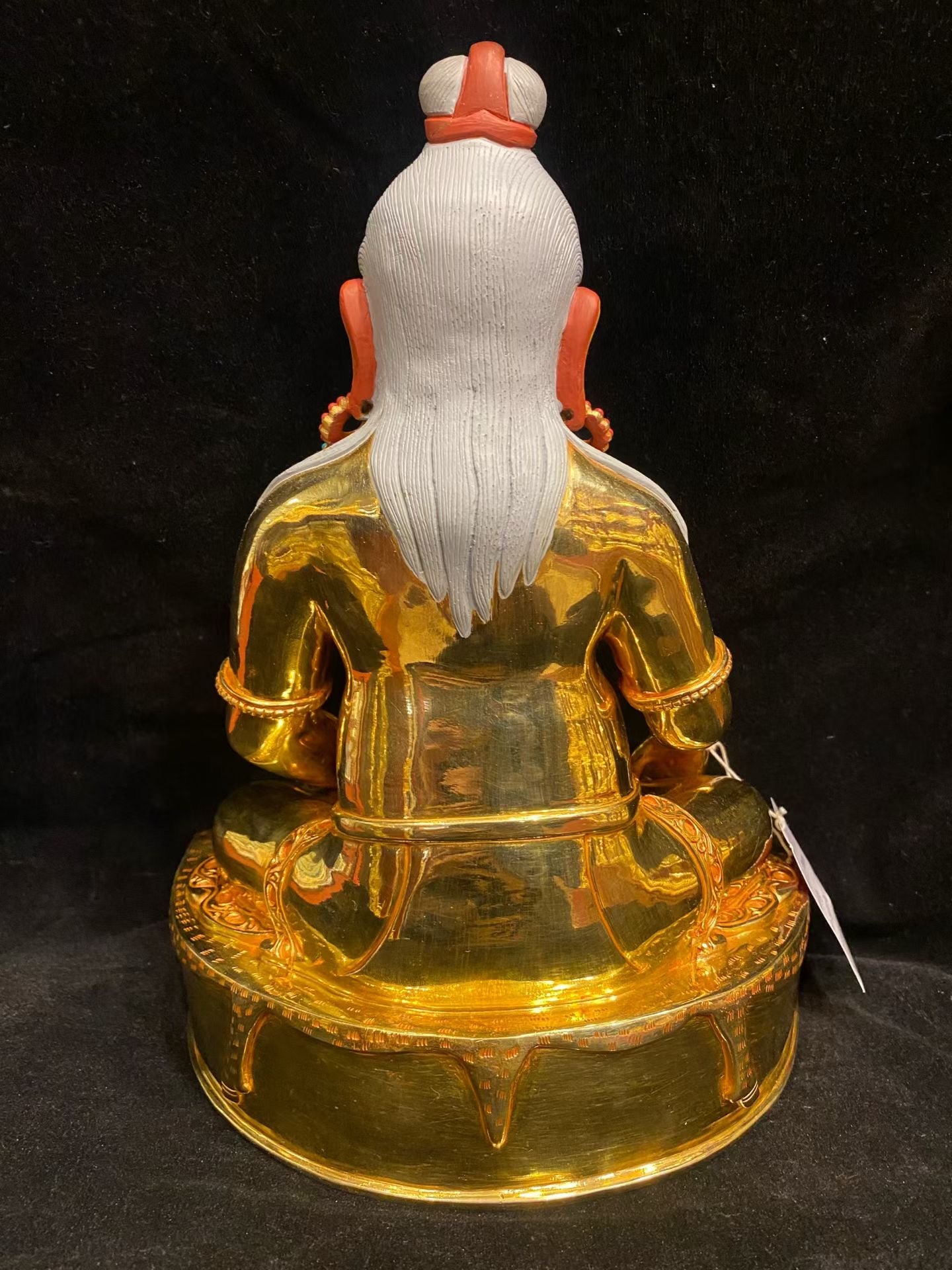 Thangtong Gyalpo (Mahāsiddha) Statue 33cm / 13" Hand-Carved Copper Gilded – Himalayan Art Nepal | Bo Tree Arts